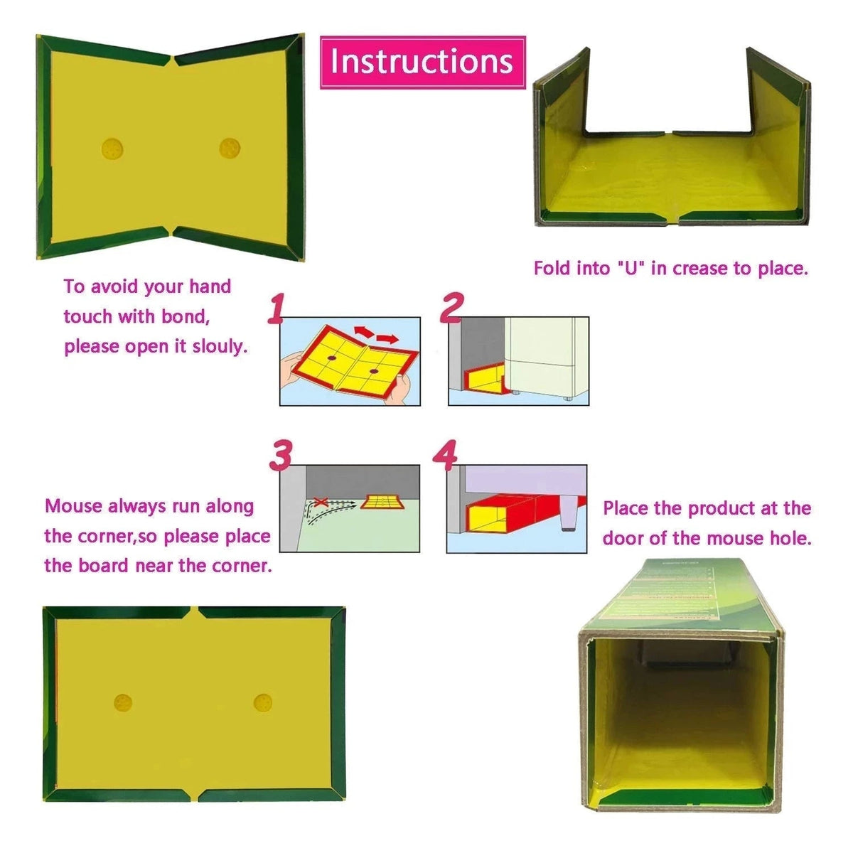 Sticky Mouse Glue Boards (3–15 Pack)