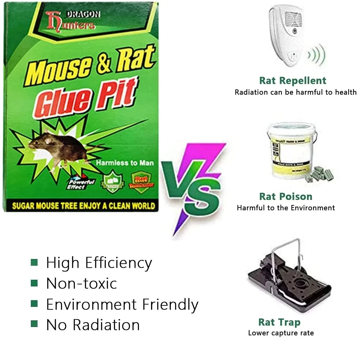 Sticky Mouse Glue Boards (3–15 Pack)