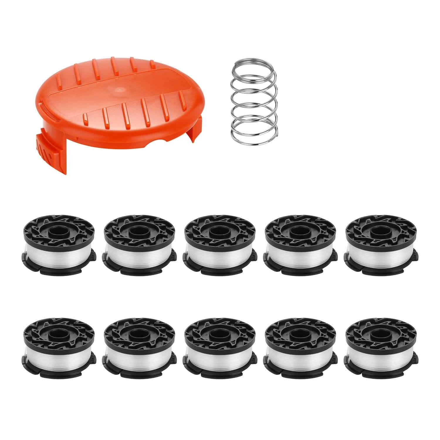 10-Pack Replacement Trimmer Spool Line – AGPtEK Compatible