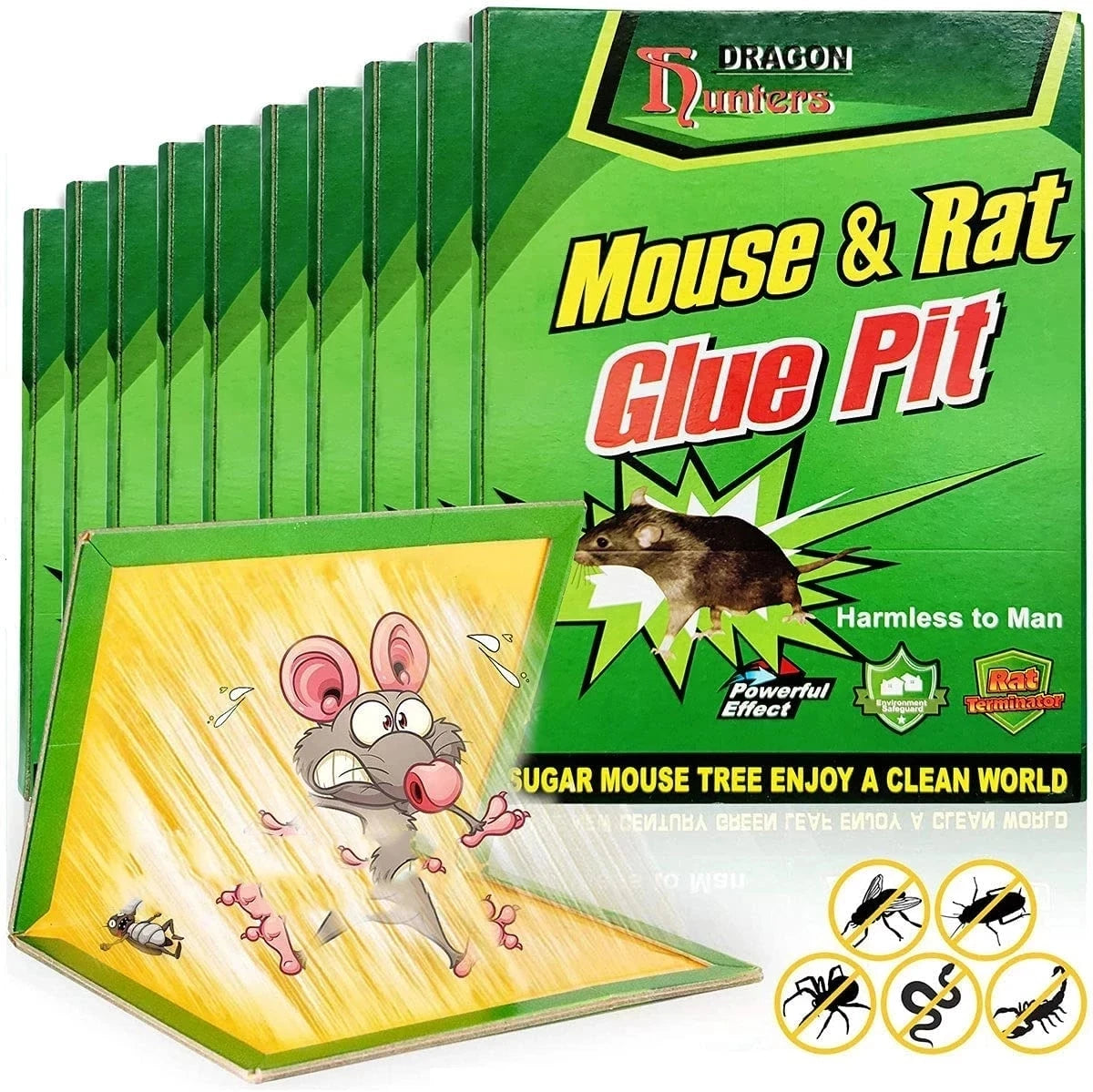 Sticky Mouse Glue Boards (3–15 Pack)