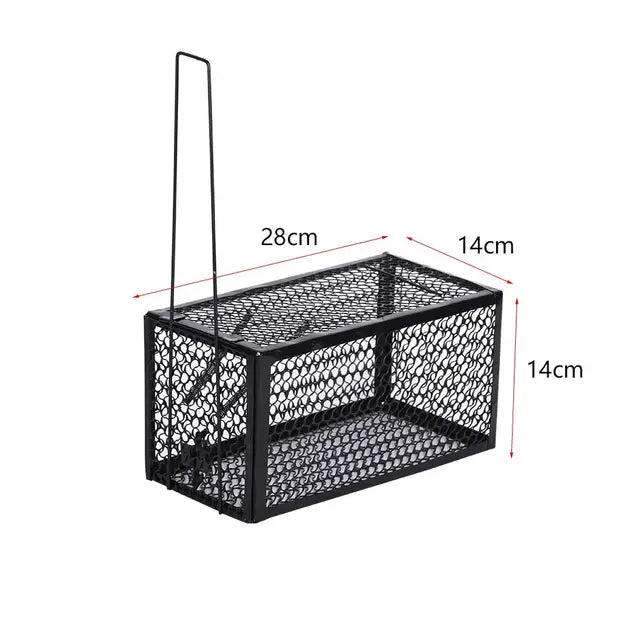 Metal Live-Capture Mouse Cage Trap