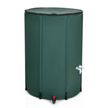 100 Gallon Portable Rain Barrel Water Collector Tank with Spigot Filter