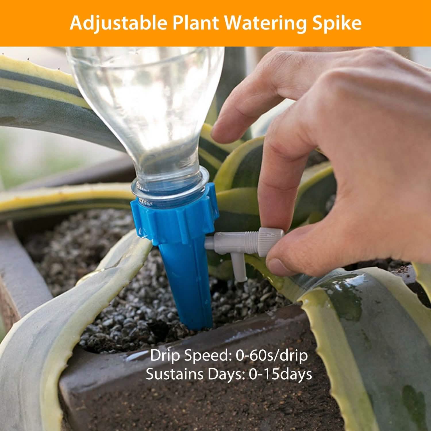 Plant Watering Spikes Self-Watering Devices – Set of 24