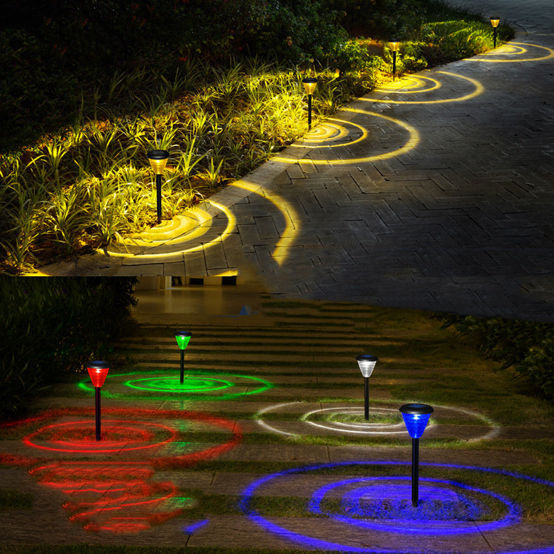Solar Garden Pathway Lights – Warm & Color-Changing, Waterproof Outdoor Stake Lights