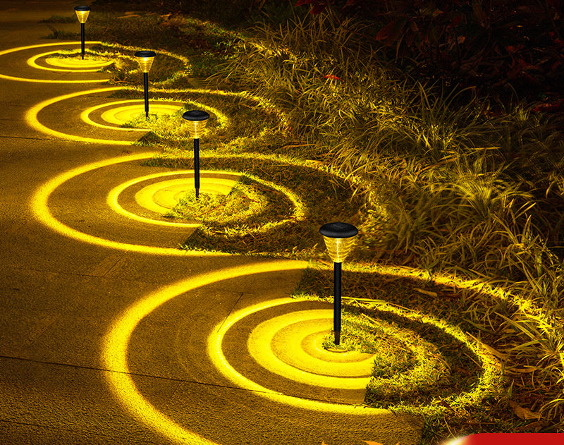 Solar Garden Pathway Lights – Warm & Color-Changing, Waterproof Outdoor Stake Lights