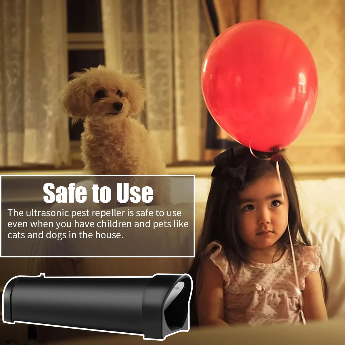 Live-Capture Mouse Trap with Bait Compartment