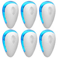LJG Ultrasonic Pest Repeller – 6 Pack Indoor Plug-In