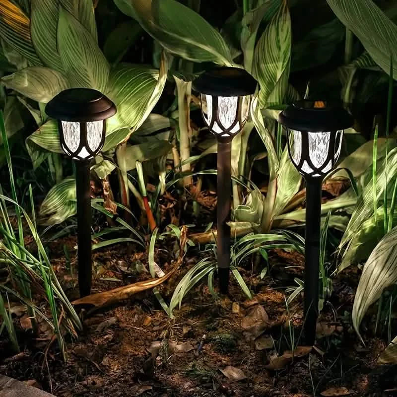 Solar Pathway Stake Lights – 6-Pack, Touch-Controlled & Waterproof