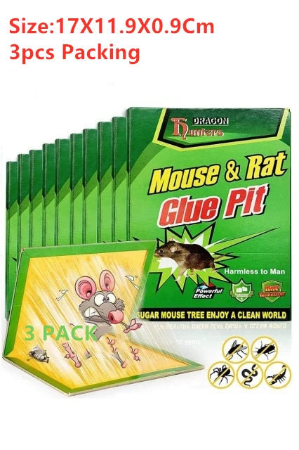 Sticky Mouse Glue Boards (3–15 Pack)