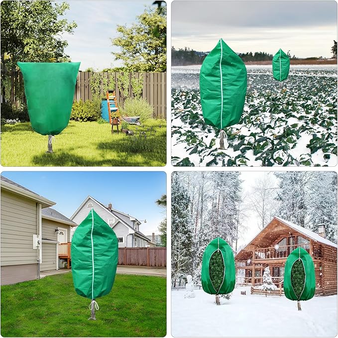 Extra-Large Plant Frost Covers, 95 × 95 in, 2-Pack