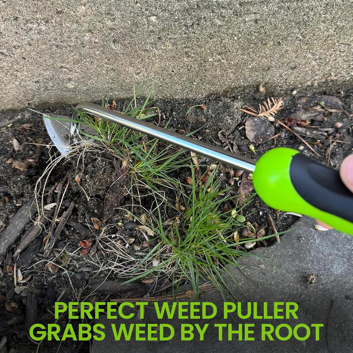 Garden Root Weeder Tool – Precision Weed Removal, Ergonomic Grip