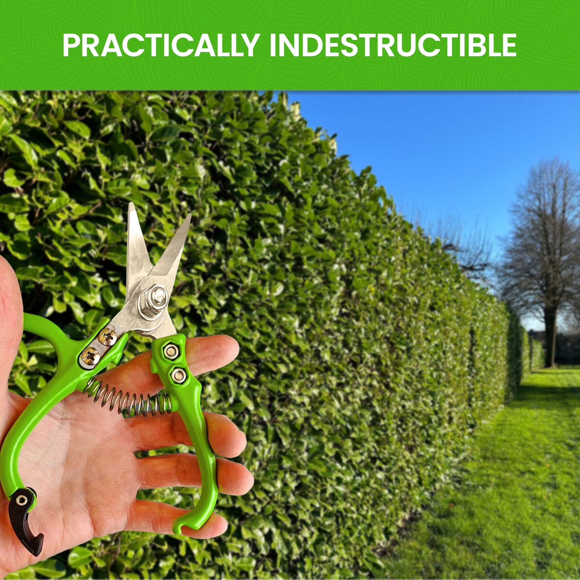 Ergonomic Garden Snips & Clippers – Lightweight Pruning Shears