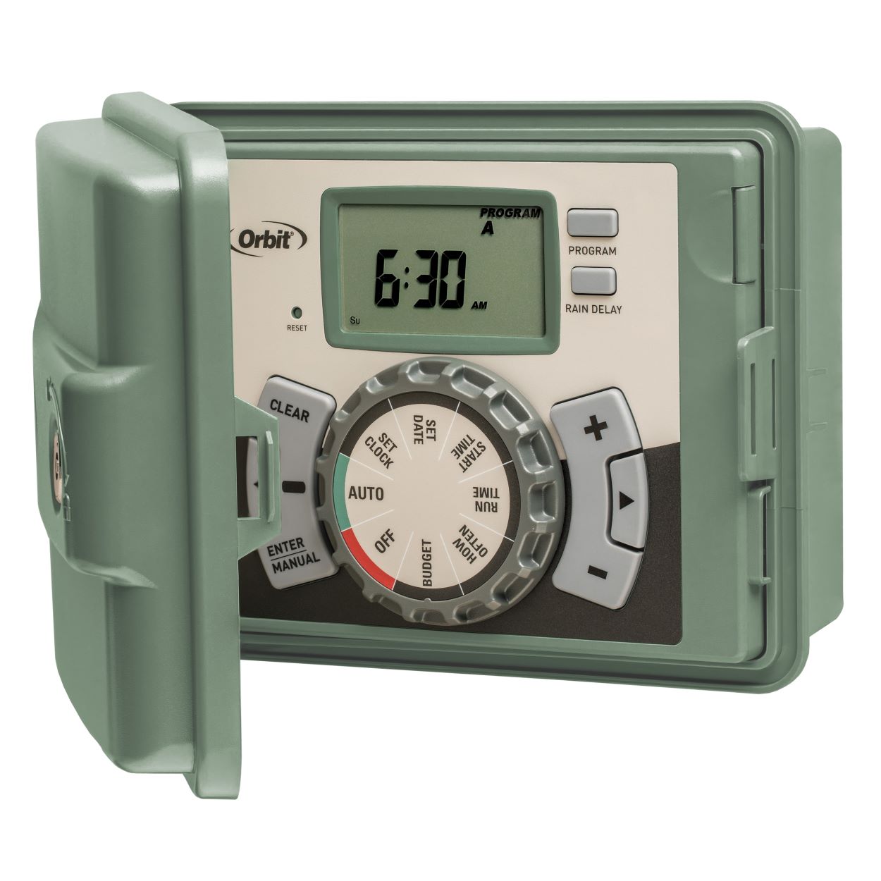 Easy-Set Logic Outdoor Irrigation Sprinkler Controller – Programmable, 4 Models