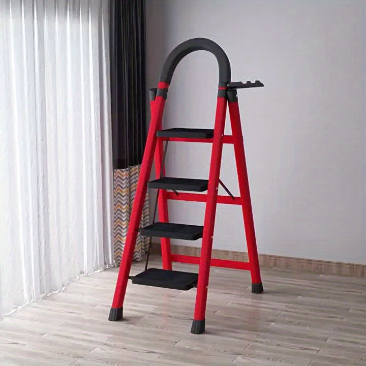 Heavy-Duty Folding Step Ladder – 3/4/5 Step, 500 lb Capacity