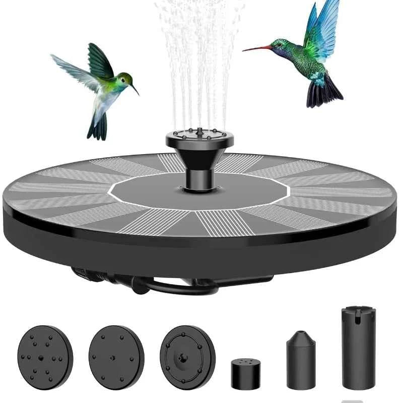 Solar Fountain Pump for Ponds, Pools & Gardens – No Wiring, Eco-Friendly