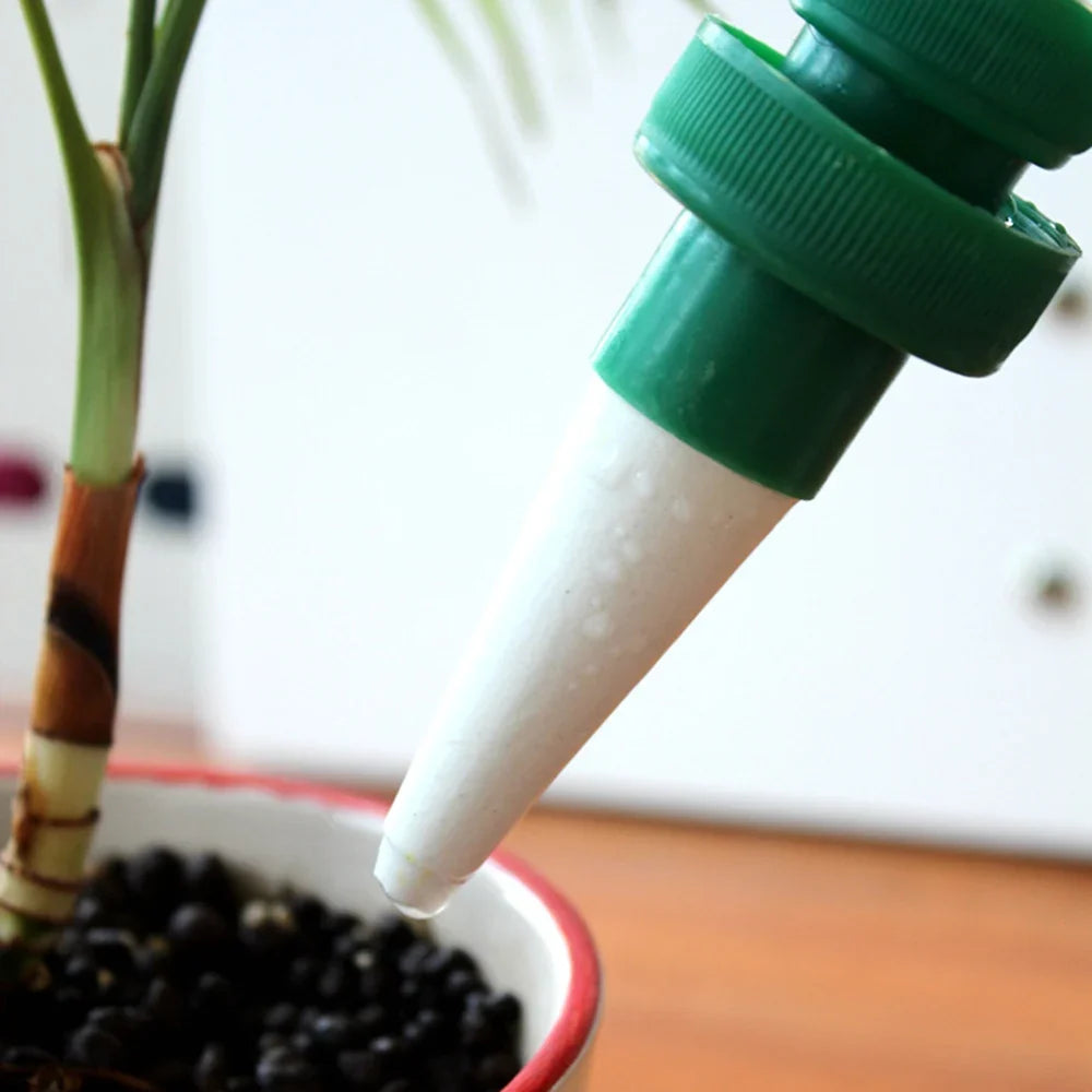 Self-Watering Plant Spikes – Automatic Irrigation for Pots & Planters (4-Pack)