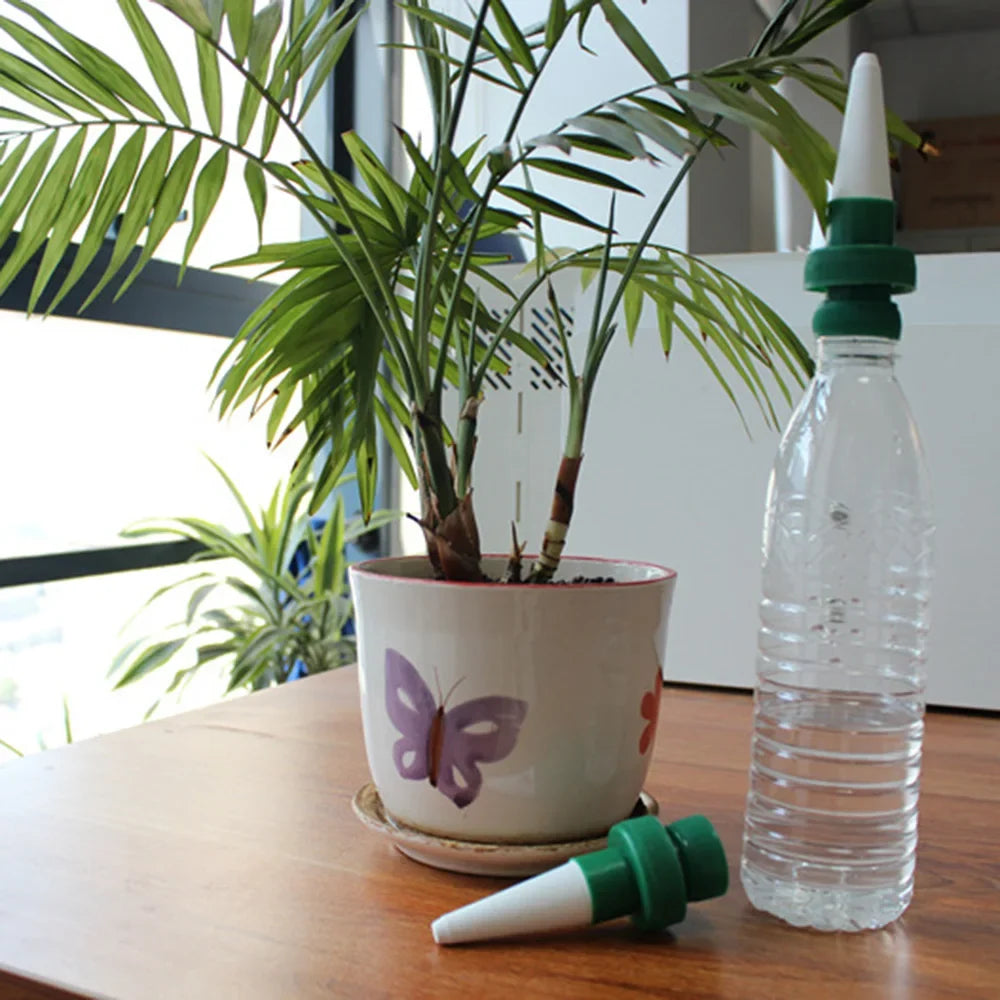 Self-Watering Plant Spikes – Automatic Irrigation for Pots & Planters (4-Pack)