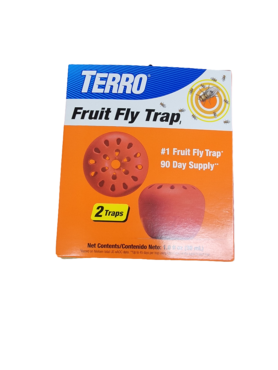 TERRO FRUIT FLY TRAP 2PK