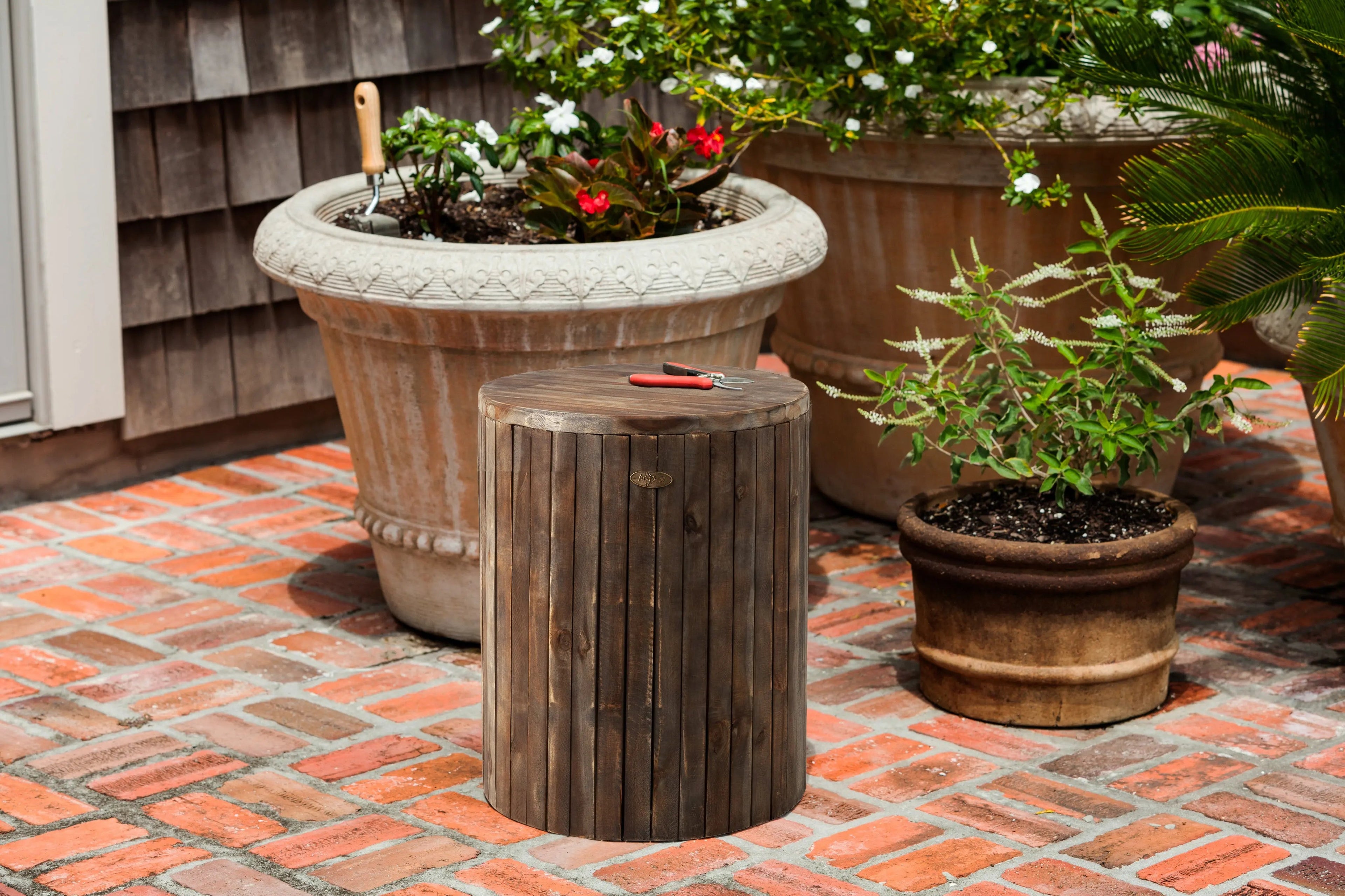 Michael Round Garden Stool
