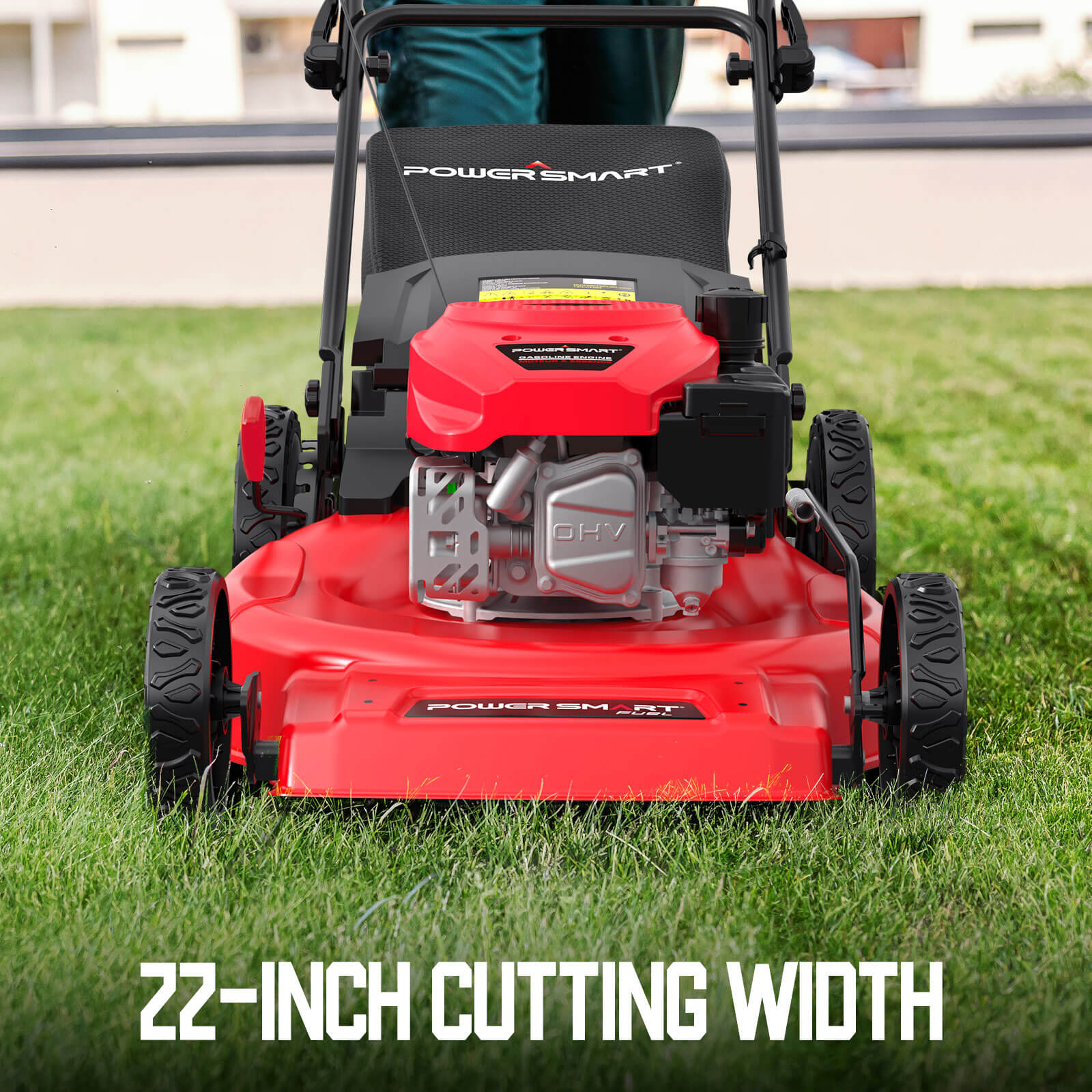 22-Inch Gas Self-Propelled Lawn Mower & String Trimmer Combo