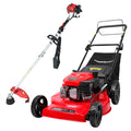 22-Inch Gas Self-Propelled Lawn Mower & String Trimmer Combo
