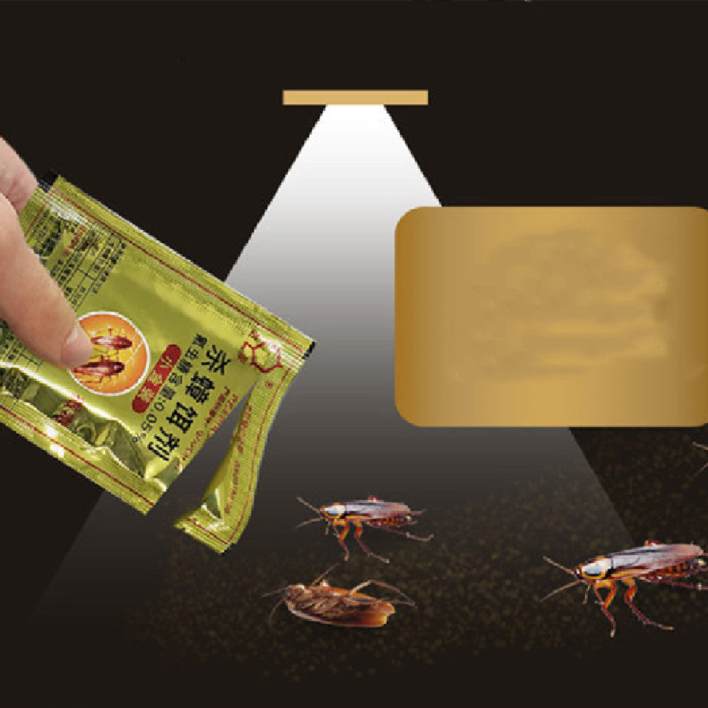 Cockroach Killer Powder – Fast-Acting Roach Bait Powder (50 PCS)