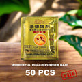 Chinese Cockroach Killing Powder – Premium Roach Bait (50 PCS)