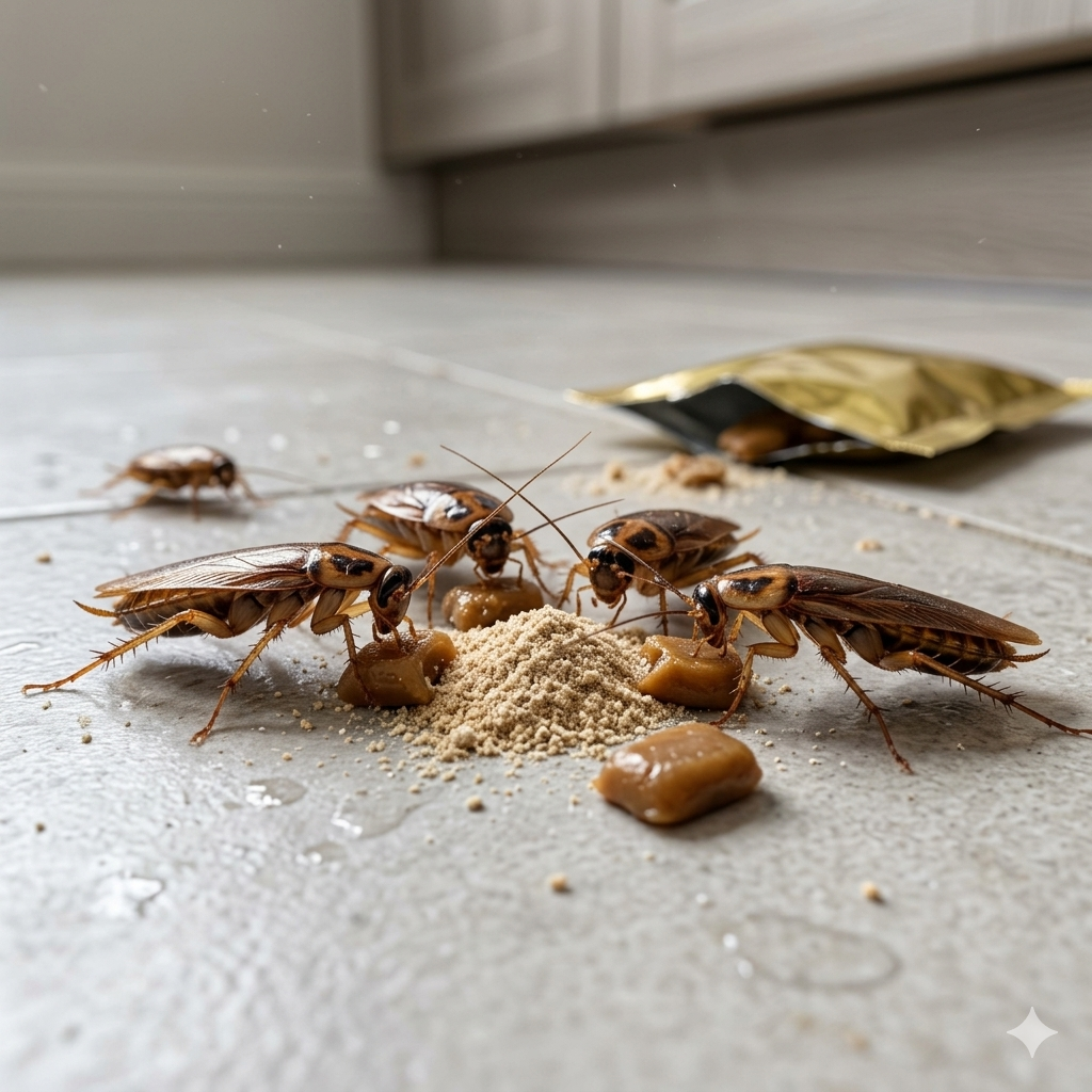 Cockroach Killer Powder – Fast-Acting Roach Bait Powder (50 PCS)