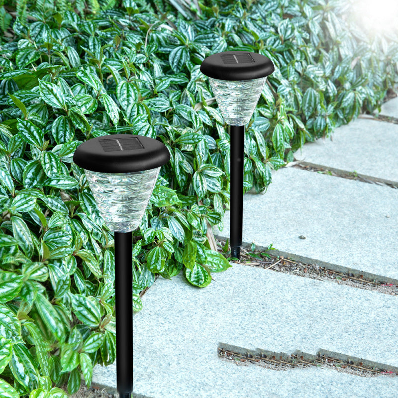 Solar Garden Pathway Lights – Warm & Color-Changing, Waterproof Outdoor Stake Lights