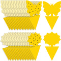 36 Pack Yellow Sticky Traps – Fruit Fly & Fungus Gnat Killer