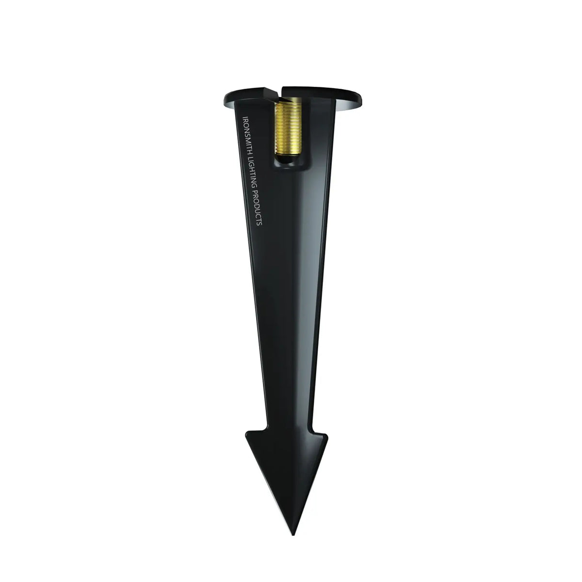 Garden Stakes | 9-Inch In-Ground Solid Brass 1/2" NPT Thread 2 Pack