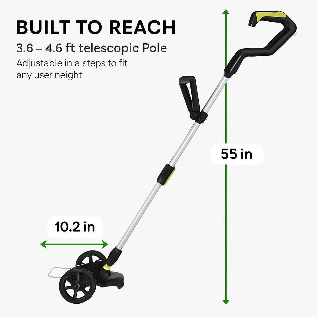 Cordless Electric Weed Edger & String Trimmer