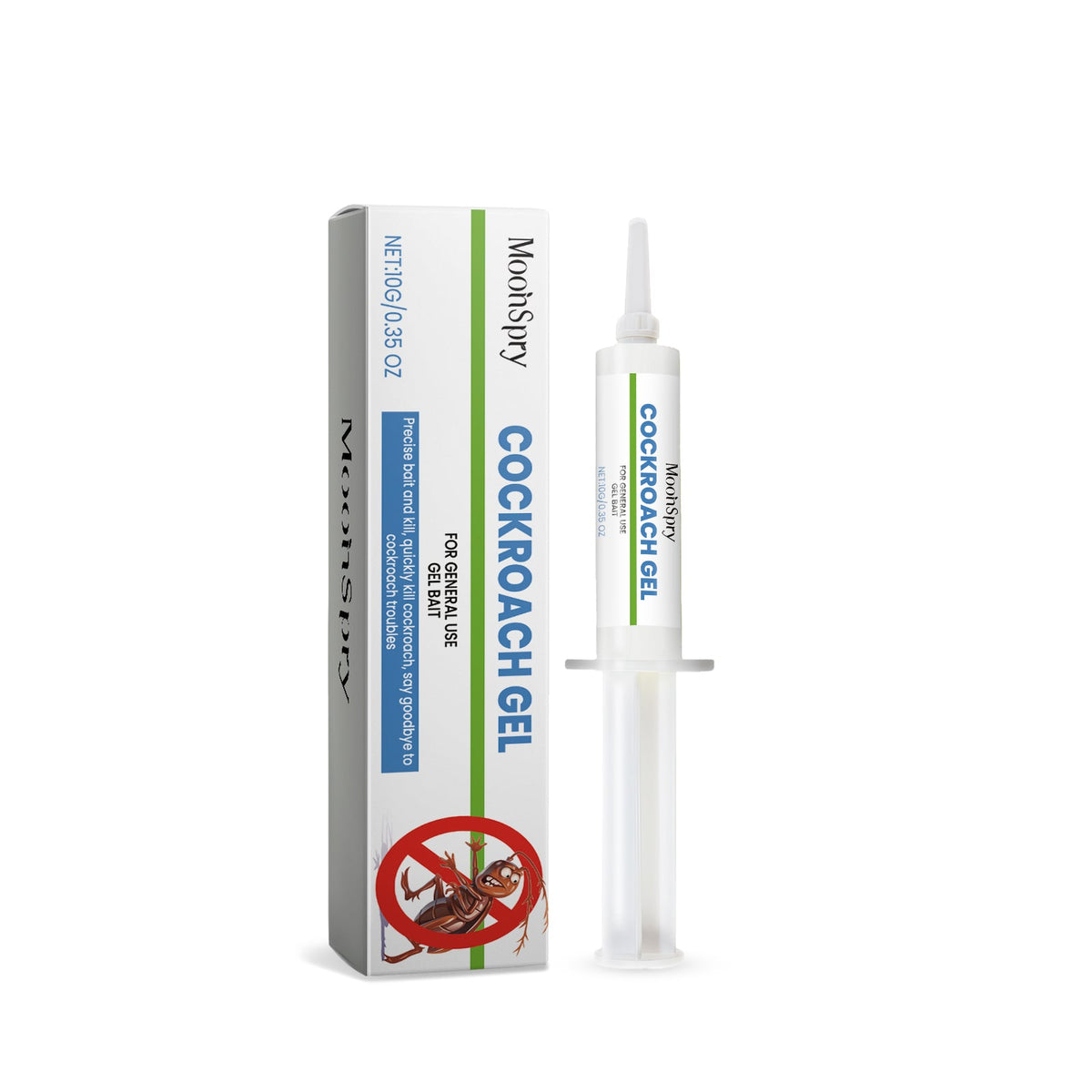 Moonspry Cockroach Gel Bait – 30g Syringe