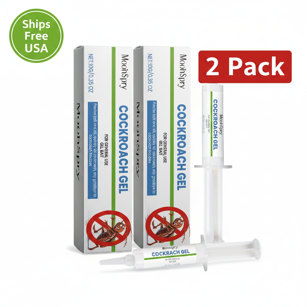 Moonspry Cockroach Gel Bait – 30g Syringe
