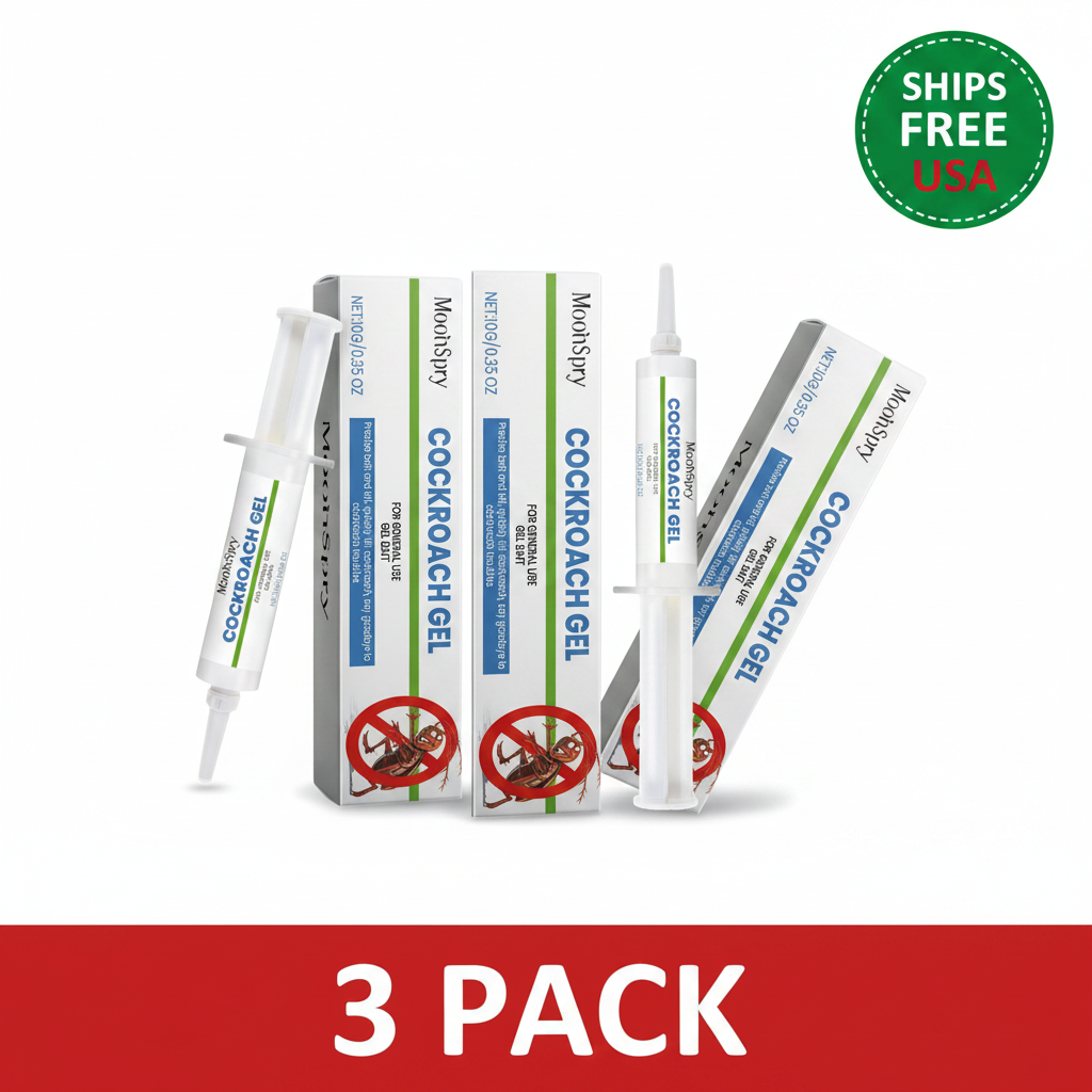 Moonspry Cockroach Gel Bait – 30g Syringe