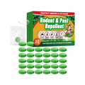 Rodent & Pest Repellent Tablets – 32 Count Indoor & Outdoor
